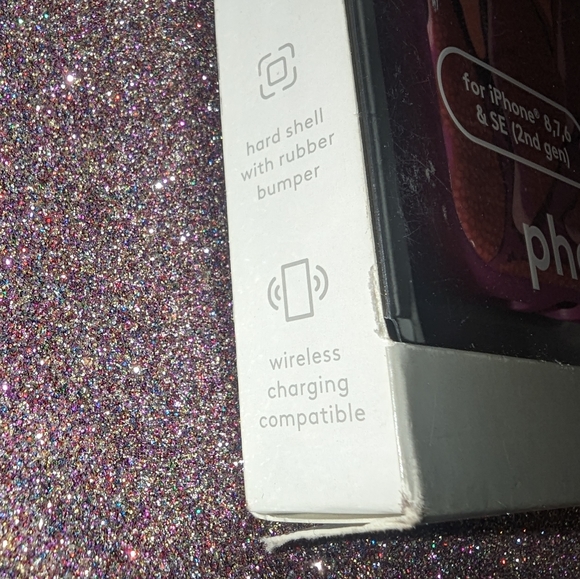 iPhone 8, 7, 6 SE 2nd gen heyday Phone Case antimicrobial case protection Purple - Picture 3 of 6